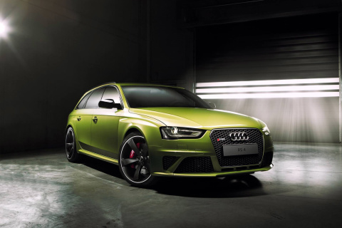Screenshot №1 pro téma Audi RS4 Avant 2015 480x320
