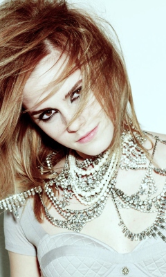 Fondo de pantalla Emma Watson 240x400