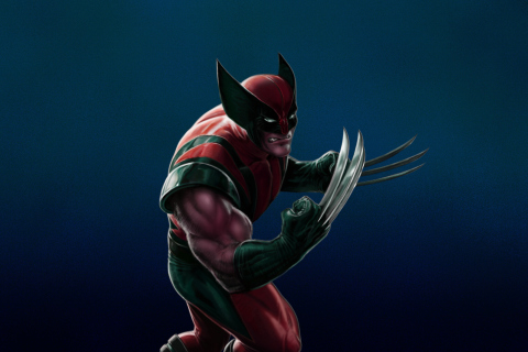 Screenshot №1 pro téma Wolverine Marvel Comics 480x320