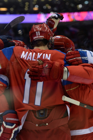 2014 Winter Olympics Hockey Team Russia screenshot #1 320x480