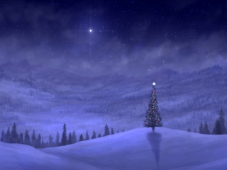 Screenshot №1 pro téma Christmas Tree 320x240