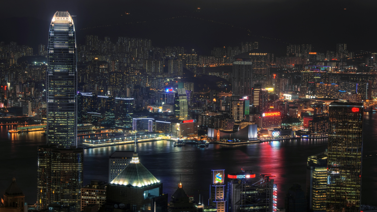 Das Hong Kong Night Tour Wallpaper 1600x900