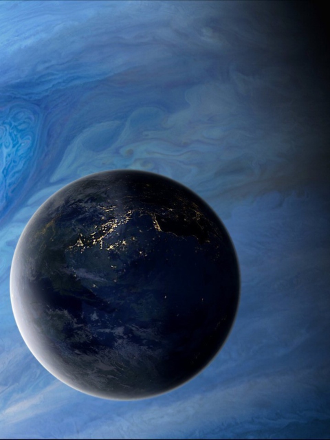 Space And Planets screenshot #1 480x640