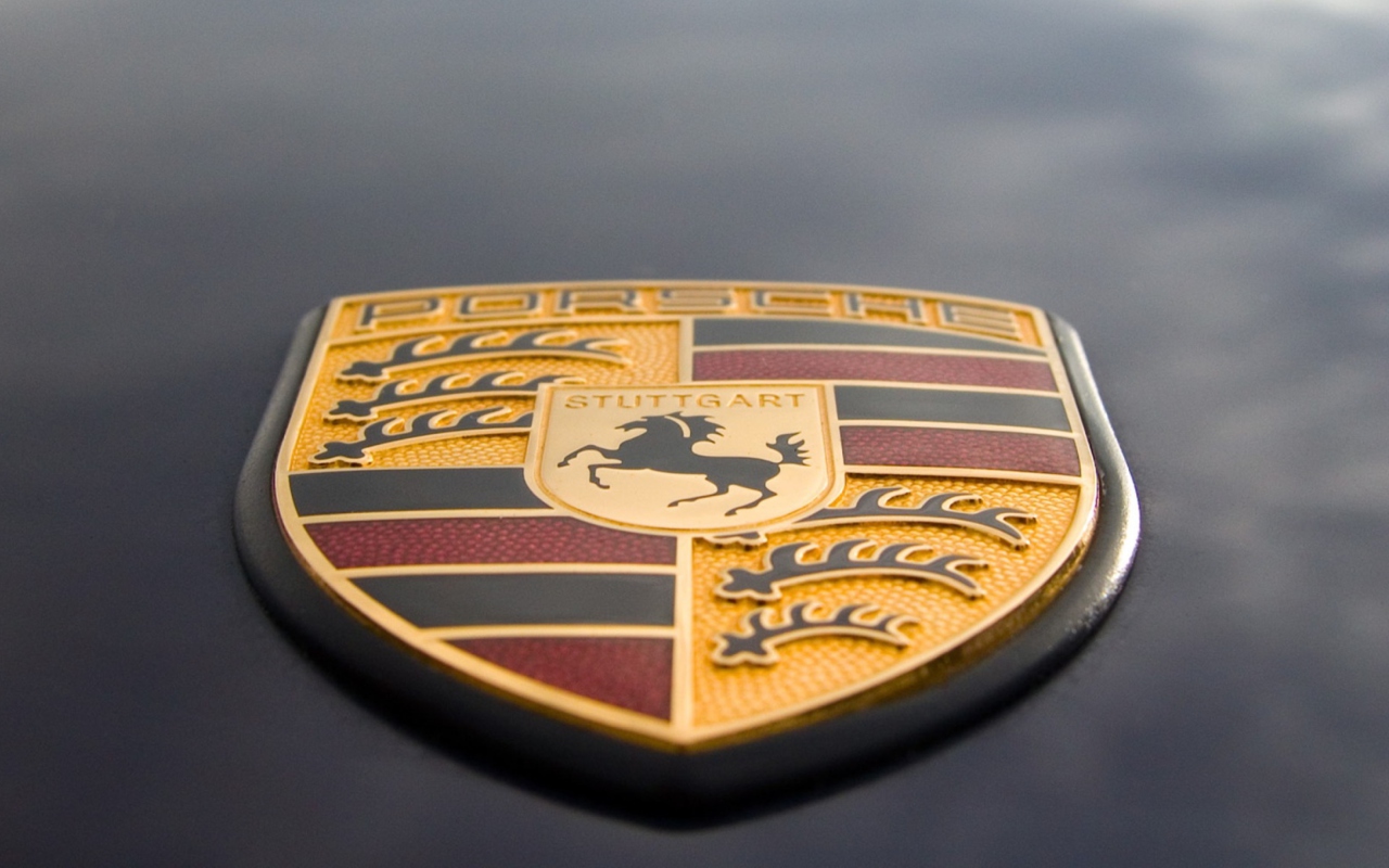 Porsche Logo wallpaper 1280x800