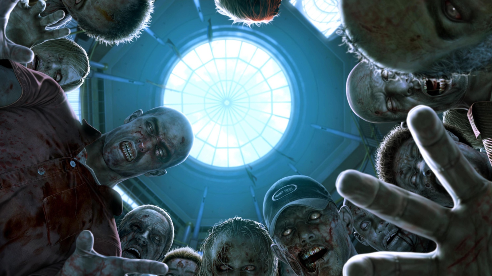 Das Dead Rising Zombies Wallpaper 1600x900