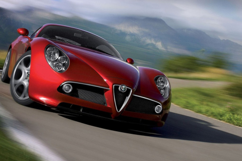 Screenshot №1 pro téma Alfa Romeo 480x320