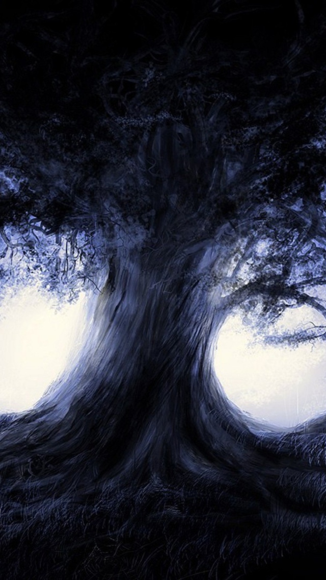 Mystic Tree wallpaper 640x1136