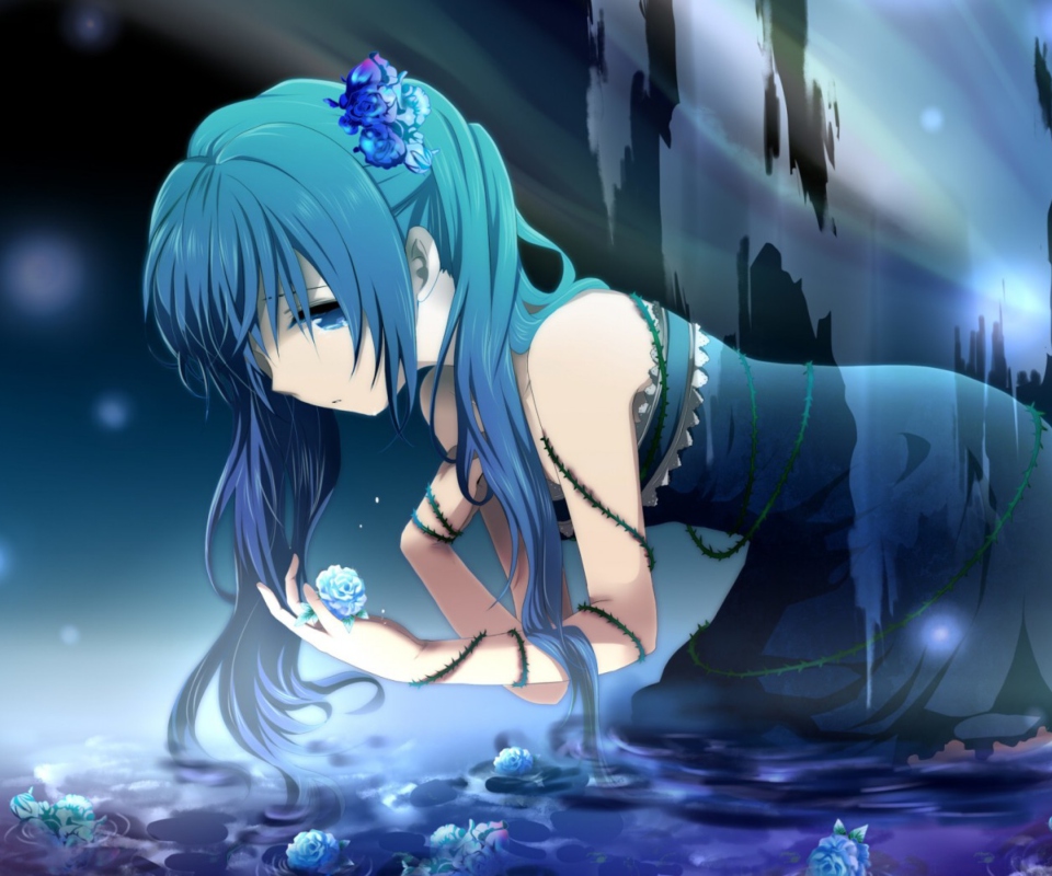 Screenshot №1 pro téma Hatsune Miku - Vocaloid 960x800