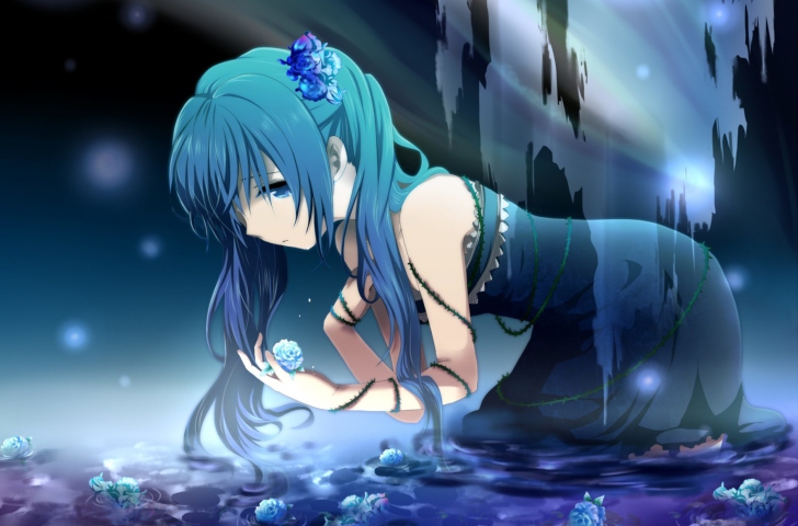 Screenshot №1 pro téma Hatsune Miku - Vocaloid