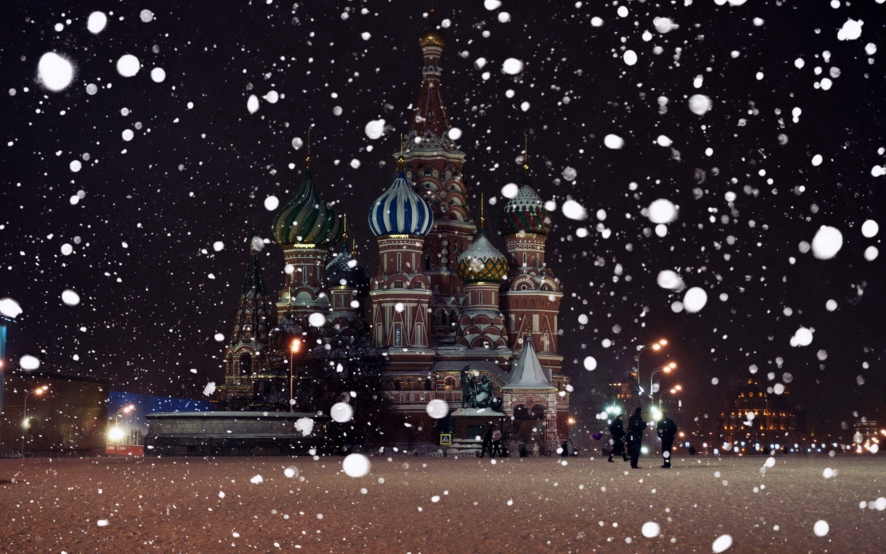 Red Square In Moscow wallpaper 1280x800