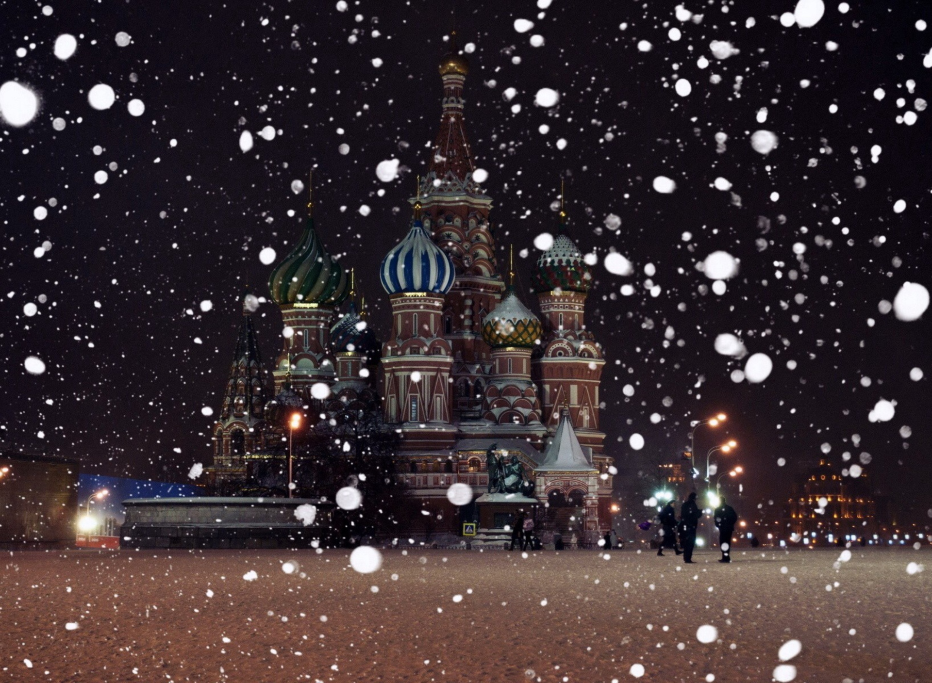 Das Red Square In Moscow Wallpaper 1920x1408
