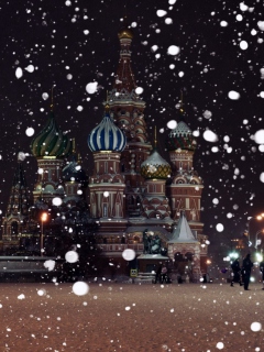 Fondo de pantalla Red Square In Moscow 240x320