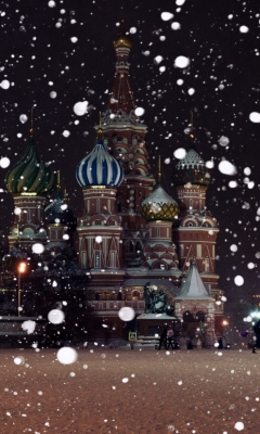 Fondo de pantalla Red Square In Moscow 240x400