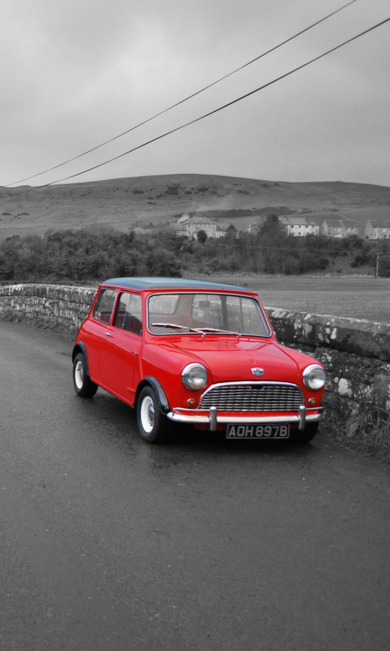 Fondo de pantalla Mini Cooper 768x1280