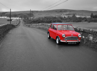 Mini Cooper Background for Android, iPhone and iPad