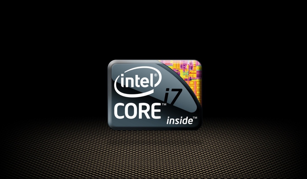Обои Intel Core i7 CPU 1024x600