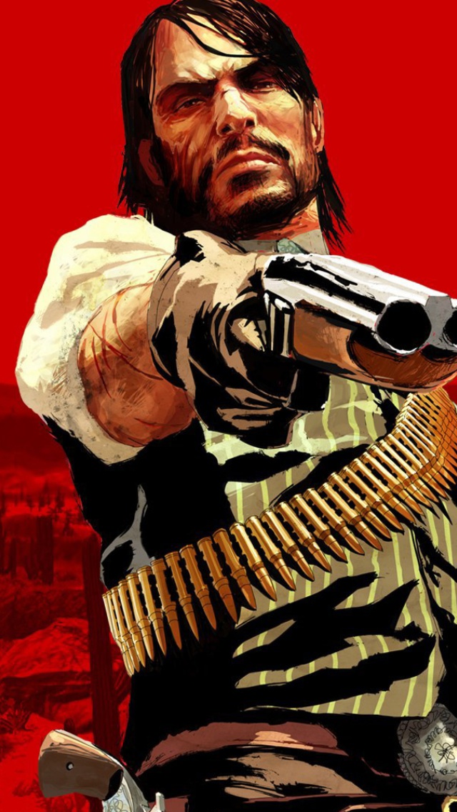 Das Red Dead Redemption Wallpaper 640x1136