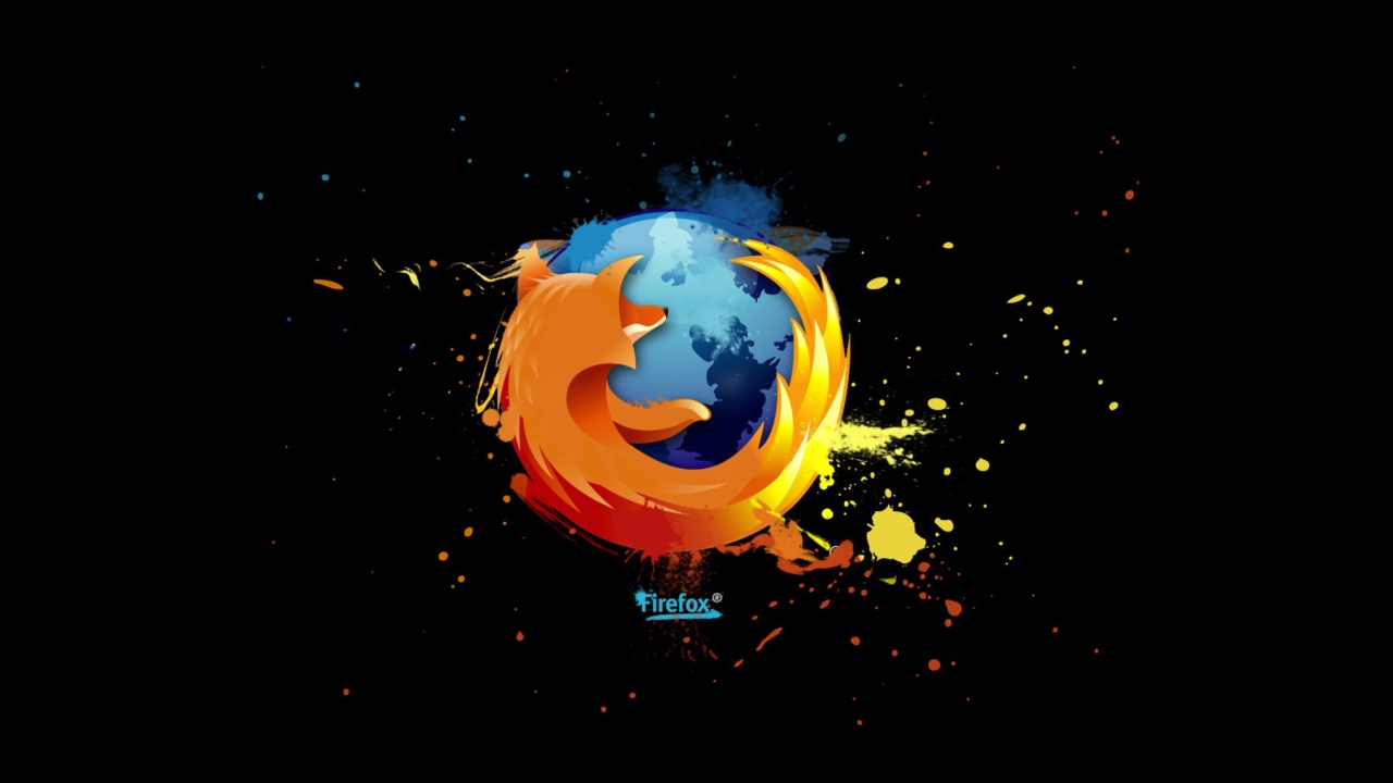 Das Firefox Logo Wallpaper 1280x720