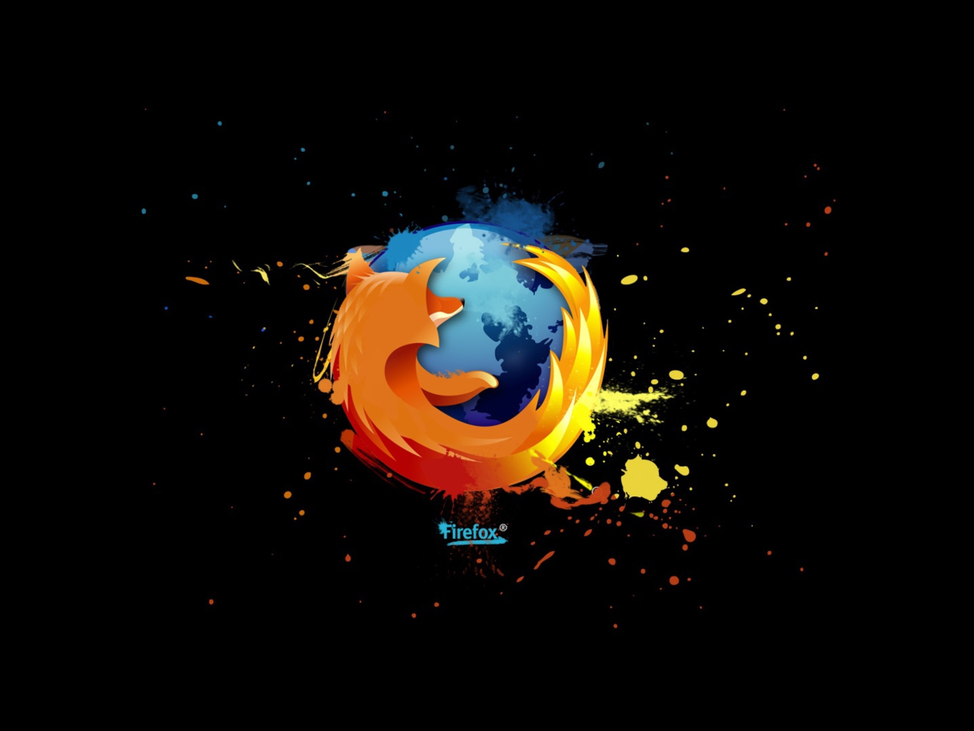 Firefox Logo wallpaper 1400x1050