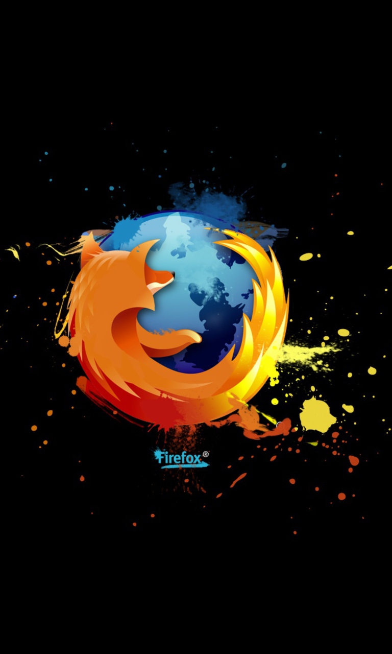 Screenshot №1 pro téma Firefox Logo 768x1280