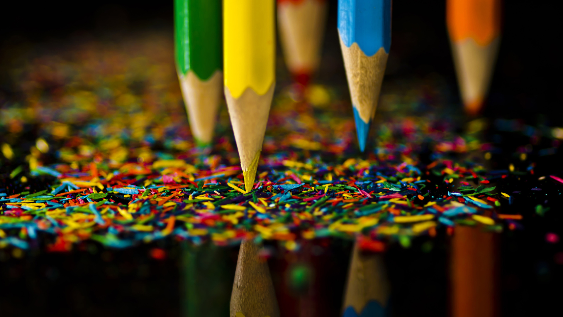 Sfondi Colored Pencils 1920x1080