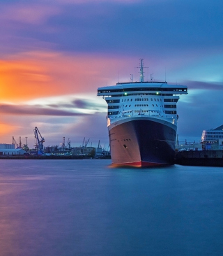 Big Ship In Port - Fondos de pantalla gratis para Huawei G7300