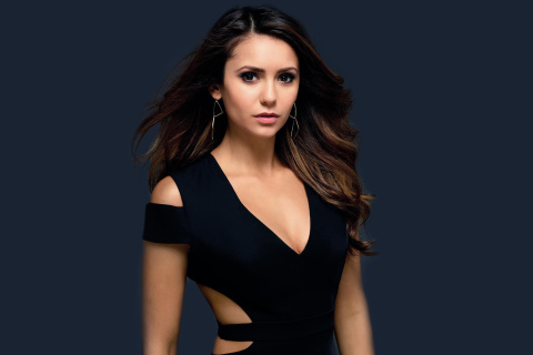 Das Nina Dobrev HD Wallpaper 480x320