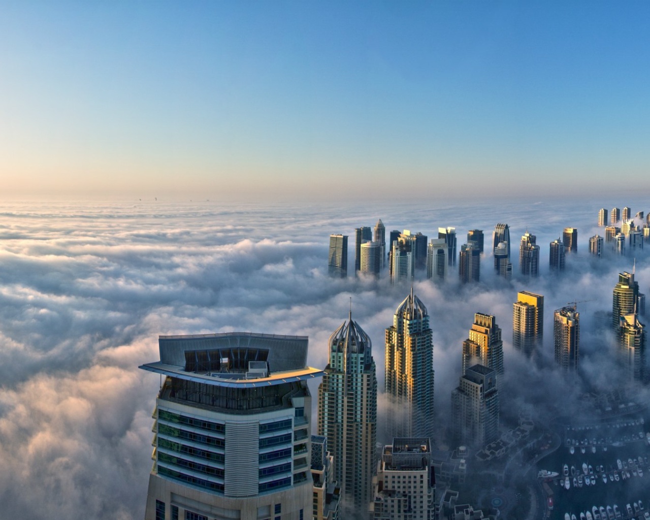 Fondo de pantalla Dubai Observation Deck 1280x1024