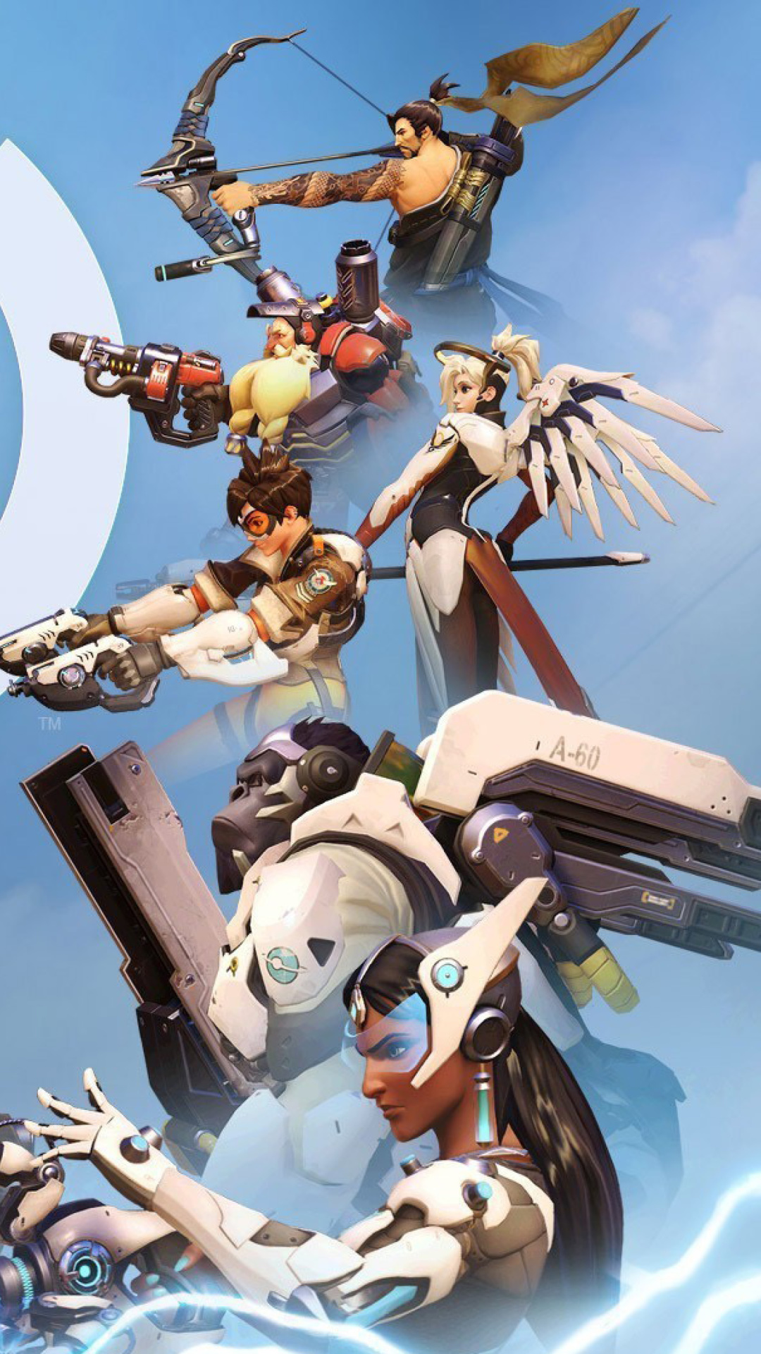 Das Overwatch Shooter Game Wallpaper 1080x1920