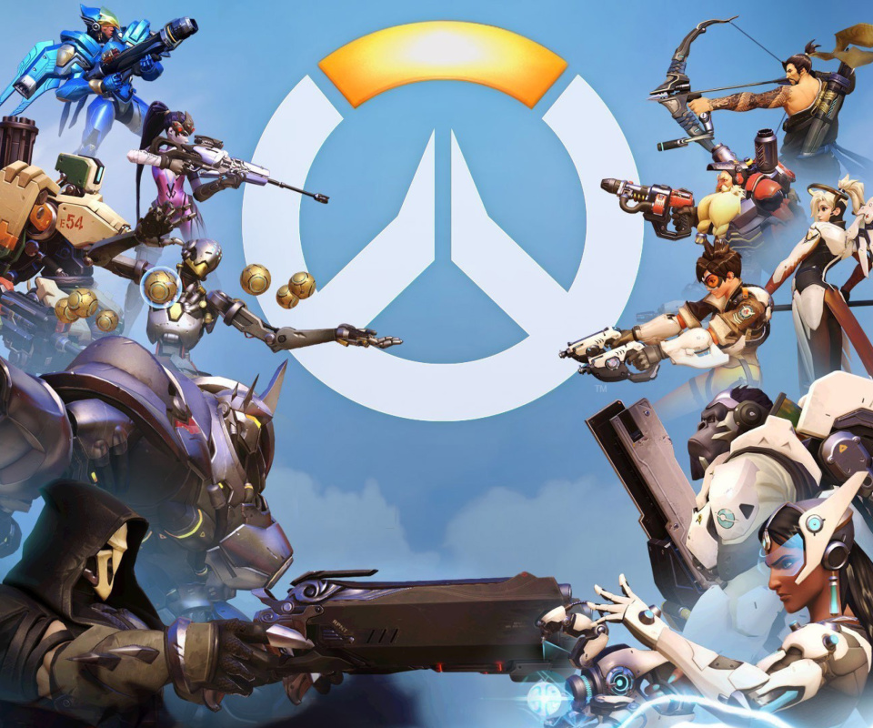 Overwatch Shooter Game wallpaper 960x800