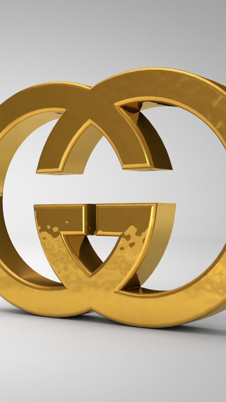 Screenshot №1 pro téma Gucci Logo 750x1334