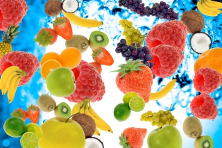 Berries And Fruits papel de parede para celular para Samsung Galaxy Tab 3 8.0