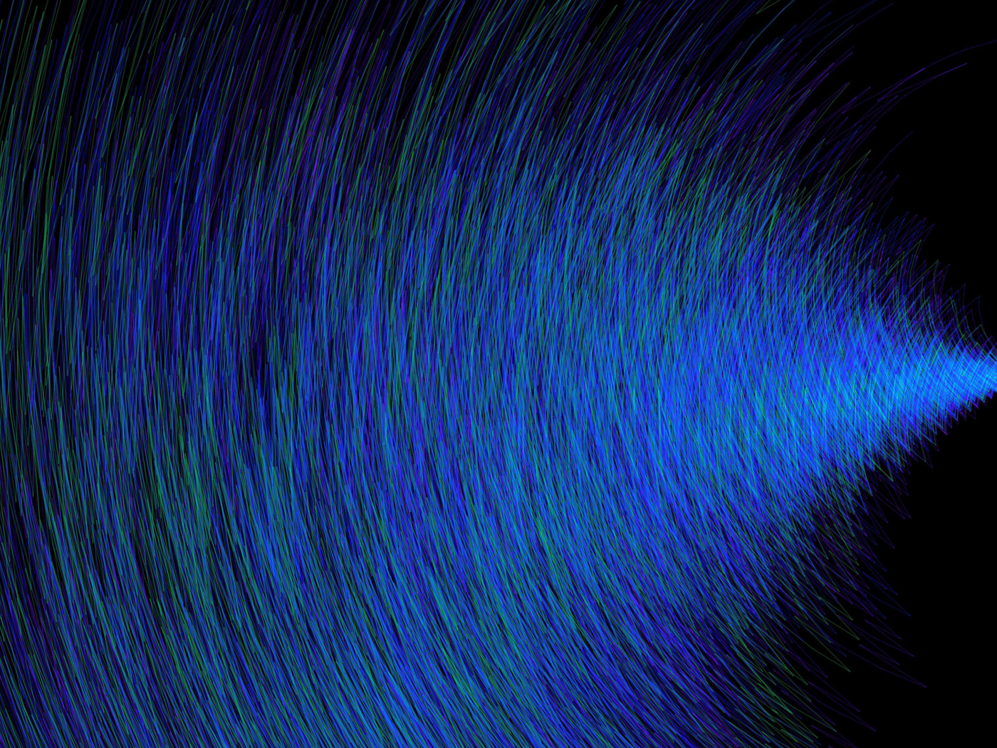 Blue stripes screenshot #1 1400x1050