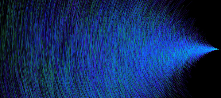 Blue stripes wallpaper 720x320