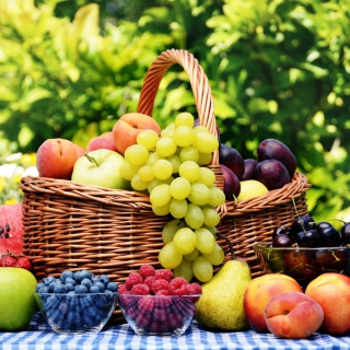 Fruit Basket Background for 128x128