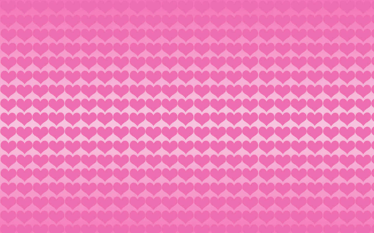 Screenshot №1 pro téma Cute Pink Designs Hearts 1280x800