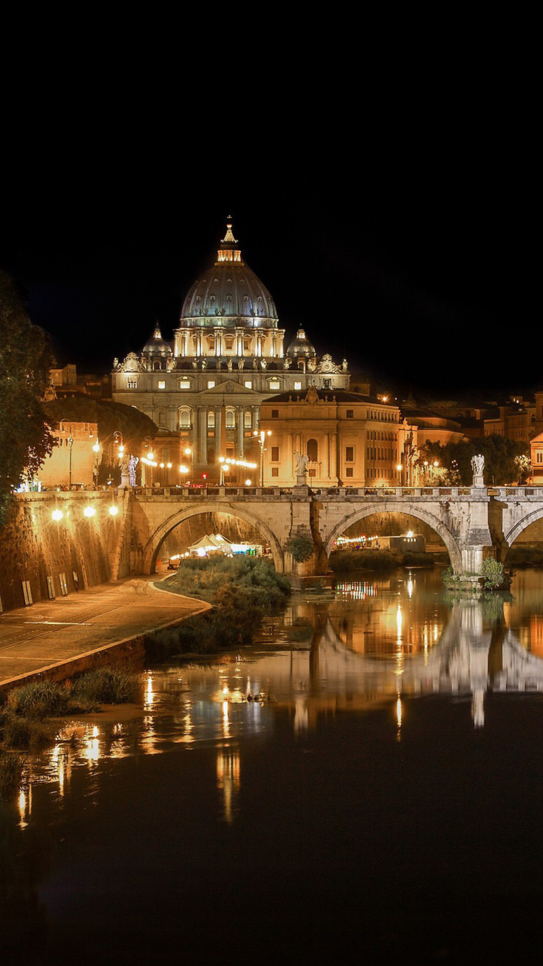 Fondo de pantalla St Peters Square, Vatican City 1080x1920