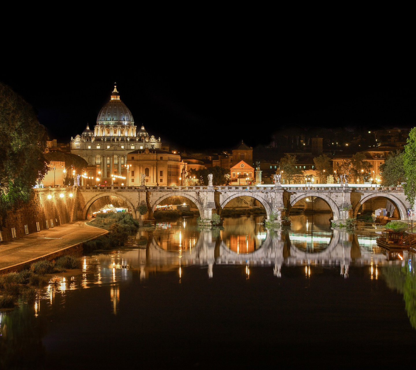 Screenshot №1 pro téma St Peters Square, Vatican City 1440x1280