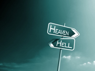 Screenshot №1 pro téma Heaven Hell 320x240