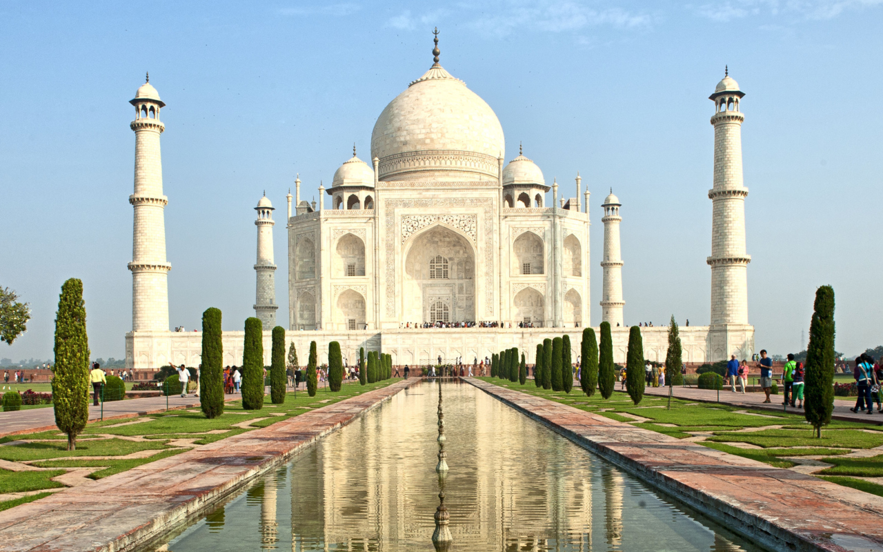 Taj Mahal wallpaper 1280x800