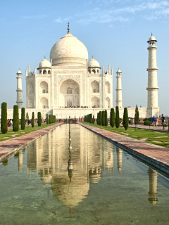 Taj Mahal wallpaper 240x320