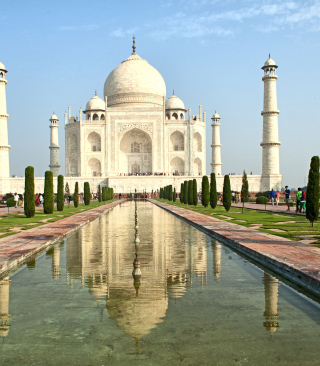 Taj Mahal sfondi gratuiti per Nokia Asha 306