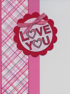 Screenshot №1 pro téma I Love You Pink 240x320