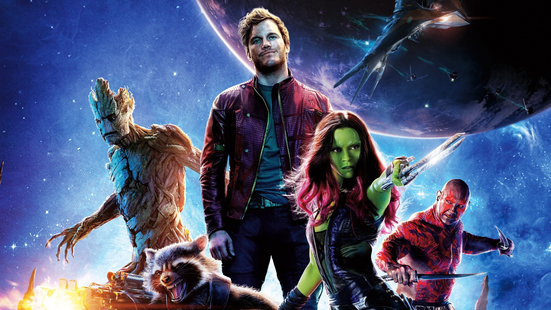 Das 2014 Guardians Of The Galaxy Wallpaper 1920x1080