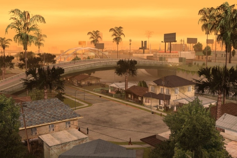 Los Santos - San Andreas screenshot #1 480x320