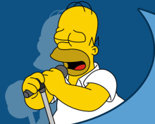 Fondo de pantalla Bart Simpson 220x176