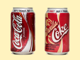 Обои Coca Cola Classic 320x240