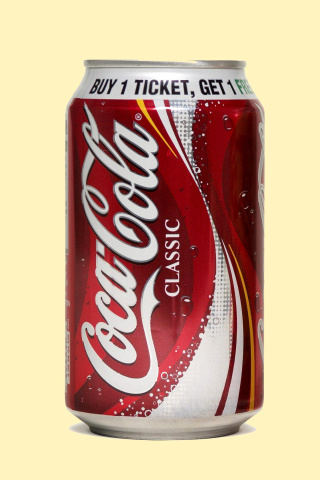 Обои Coca Cola Classic 320x480