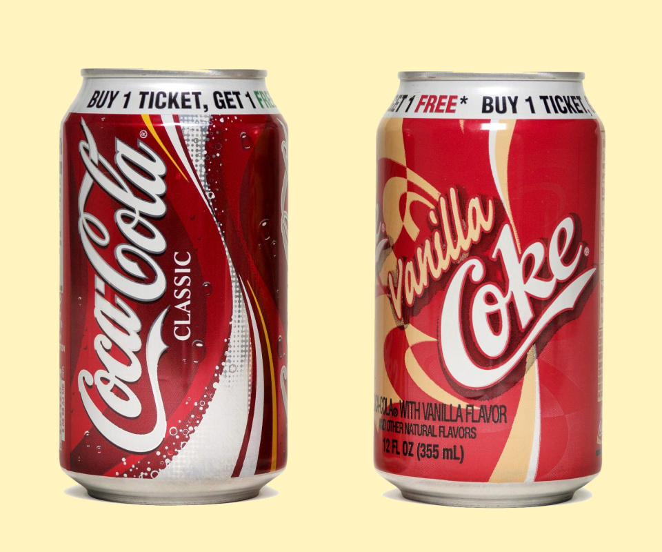 Обои Coca Cola Classic 960x800