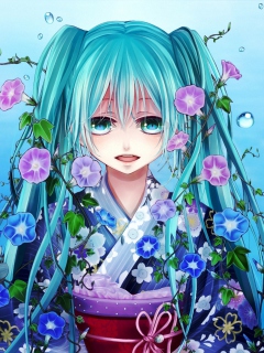 Screenshot №1 pro téma Vocaloid 240x320